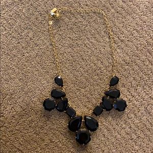 Kate Spade ♠️ Statement Necklace in black/gold